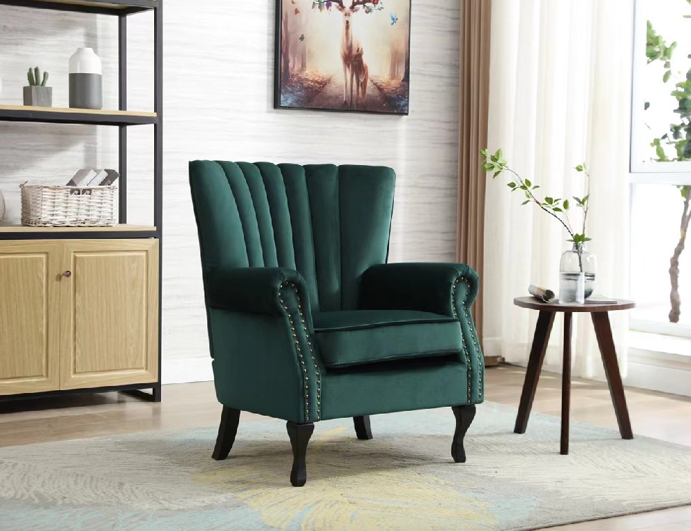 HD-3005 America Style Single Fabric Chair for home