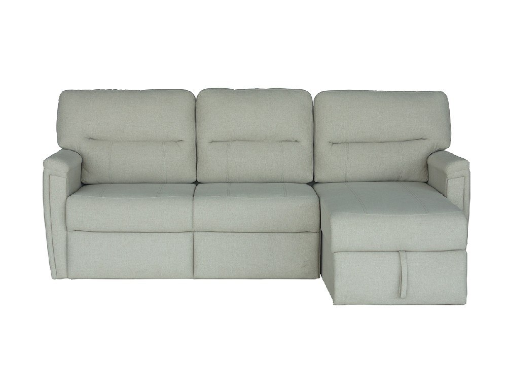 HD-8808 Loveseat With Chaise, L-Shaped Sectional Sofa Couch