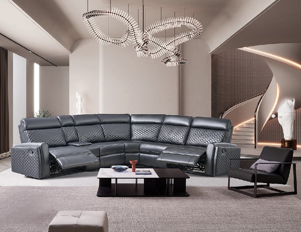 HD-1981C Sectional Corner Recliner Set