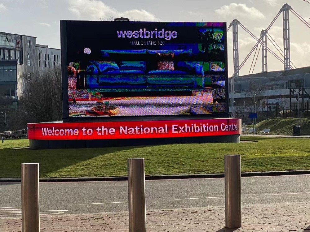 The bustling Birmingham Furniture Fair in the UK
